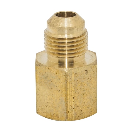 Thrifco Plumbing No. 46 3/8 Inch x 1/2 Inch Brass Flare FIP Adapter 6946014